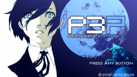 Shin Megami Tensei: Persona 2: Innocent Sin title screen for PSP